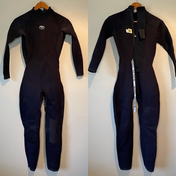 Body Glove Women’s Black Full Wetsuit 3/2 mm. Size 7 - Picture 13 of 16